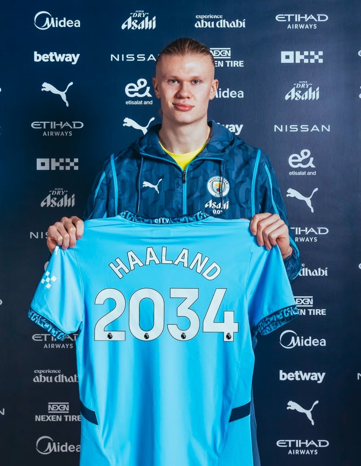 Erling Haaland renovación
