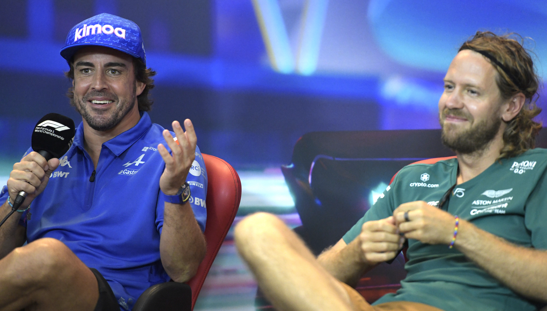 Fernando Alonso, Alpine, Sebastian Vettel, Aston Martin, F1