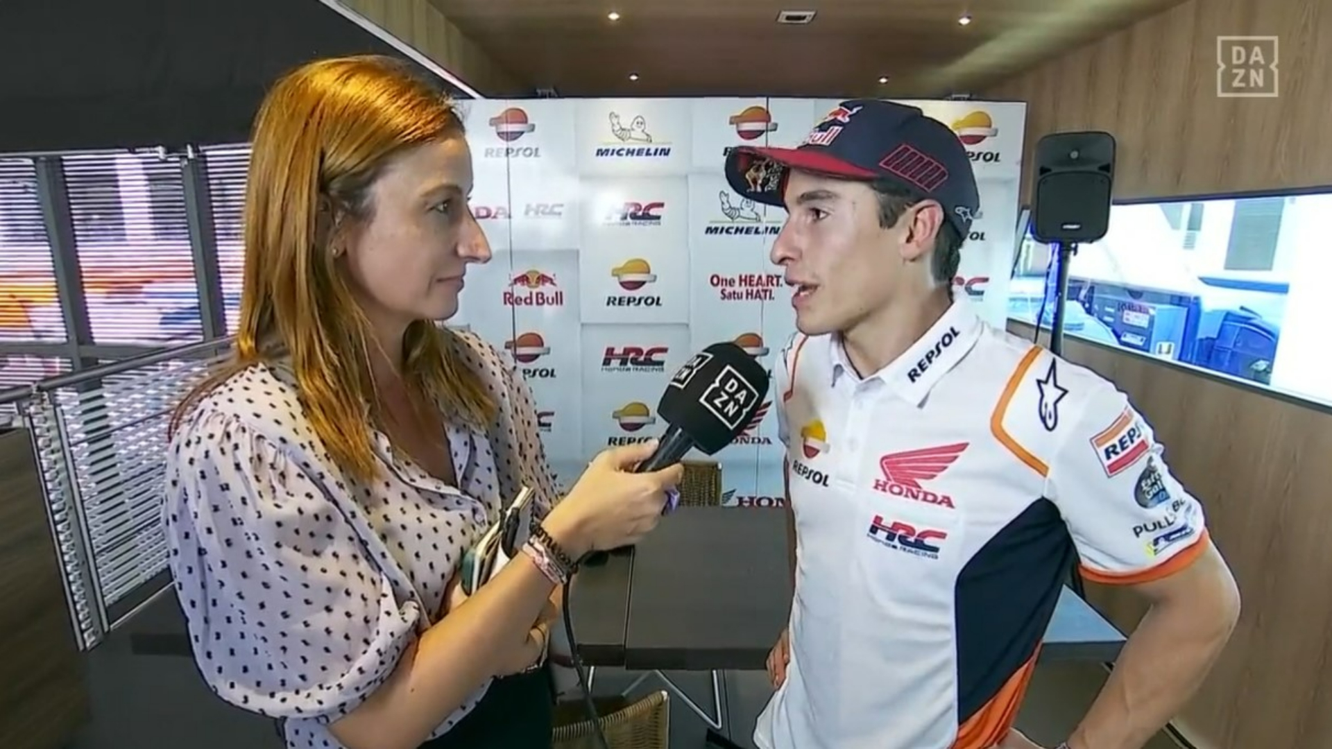 Marc Márquez, Izaskun Ruiz, MotoGP, GP de Aragón