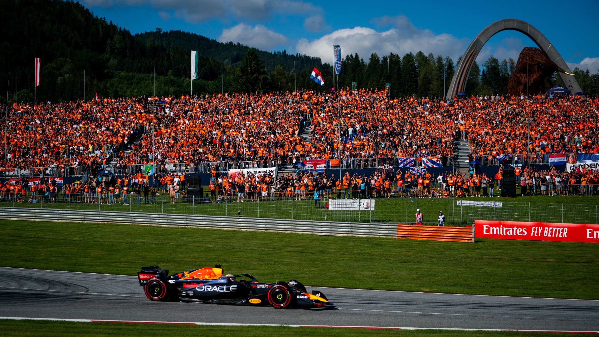 Formel 1 Max Verstappen Red Bull Österreich Spielberg 08072023