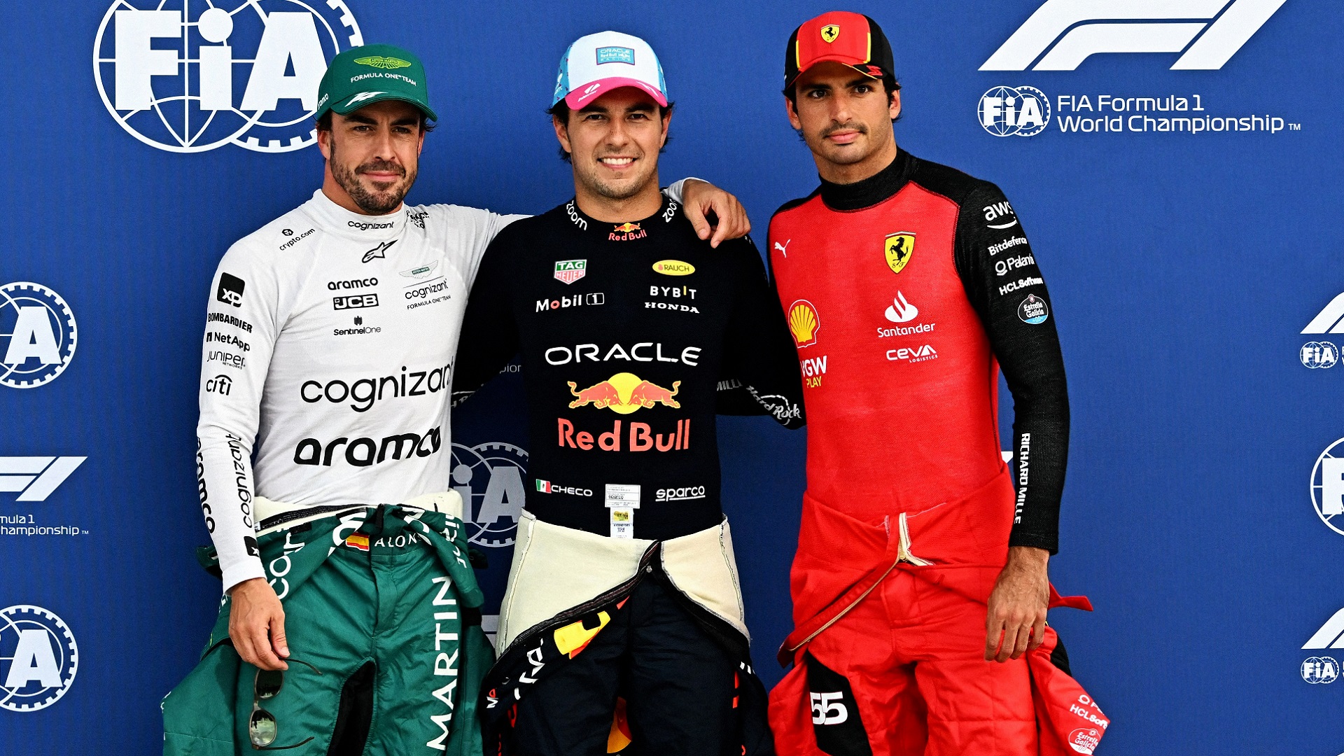 2023-05-06 Perez Alonso Sainz F1 Formula 1