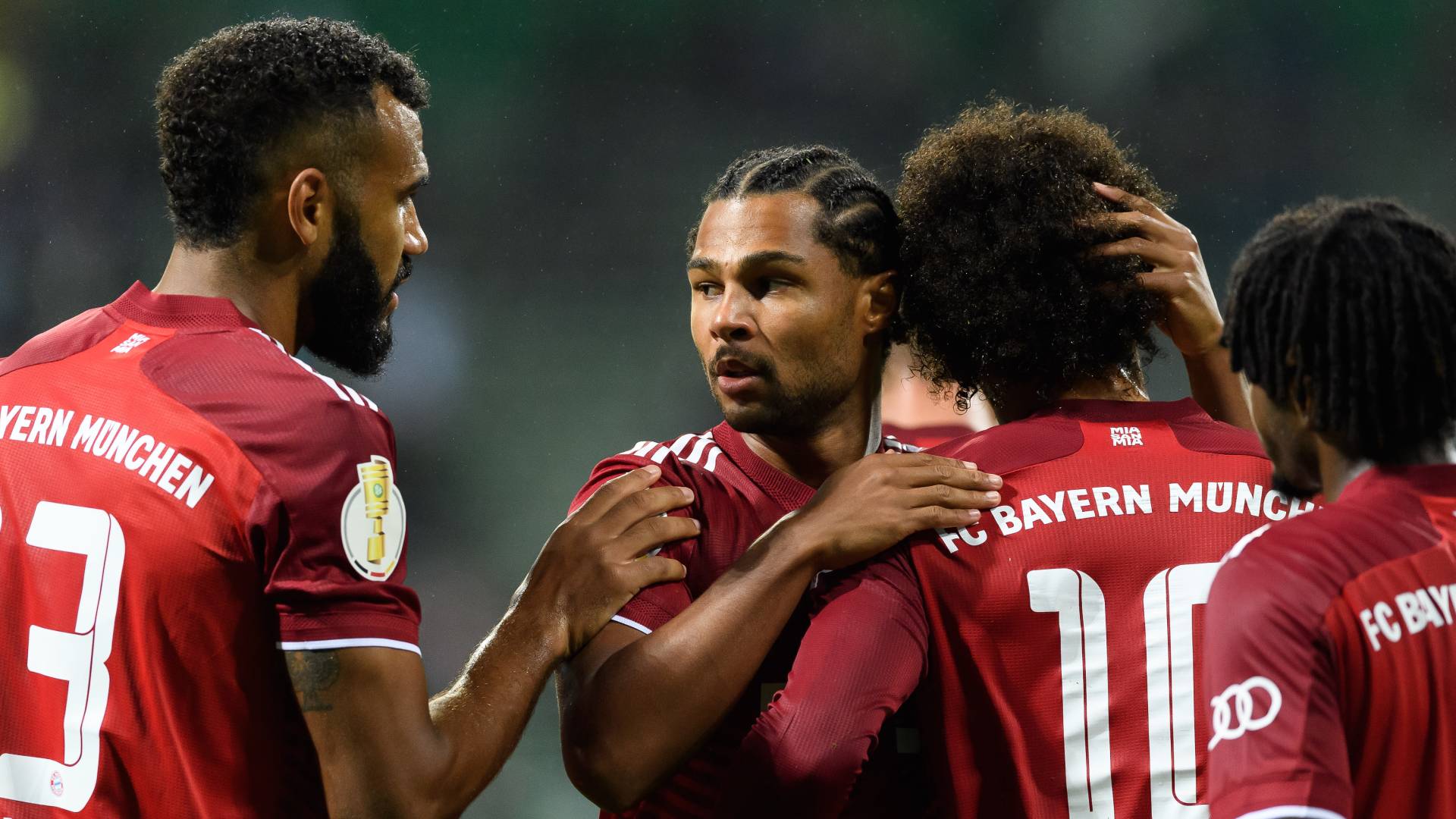 FC Bayern Jubel Pokal Bremer SV