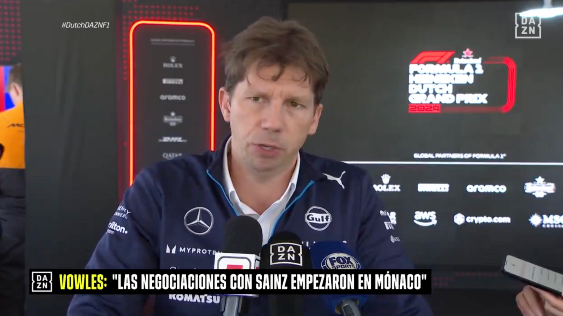 James Vowles, Williams, Carlos Sainz