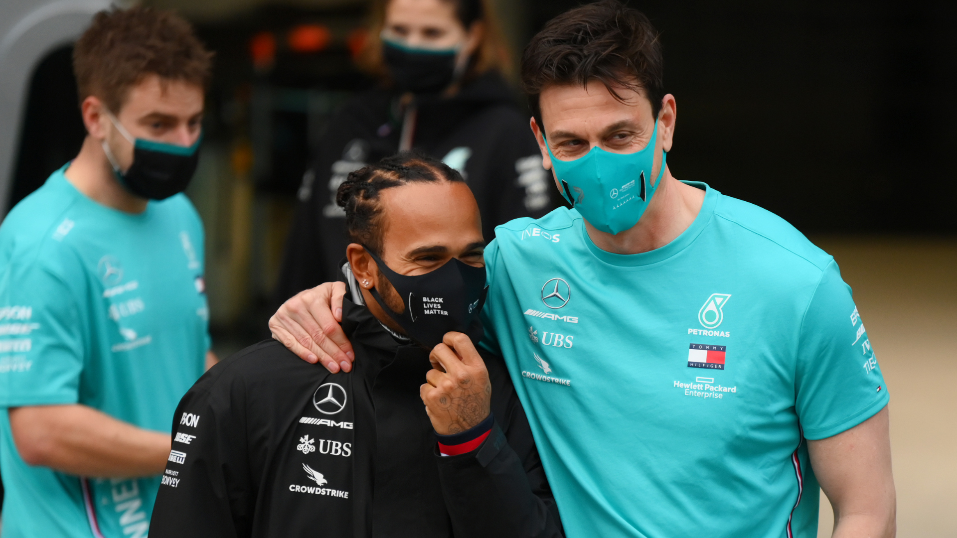 Hamilton Toto Wolff