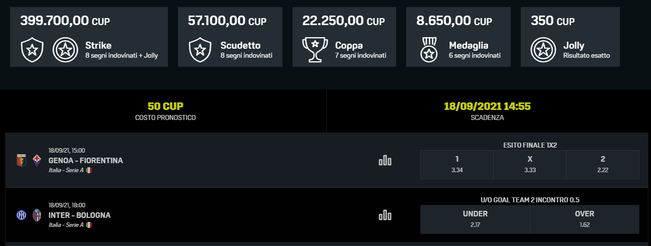 Gioco Pronostico, DAZN FUN