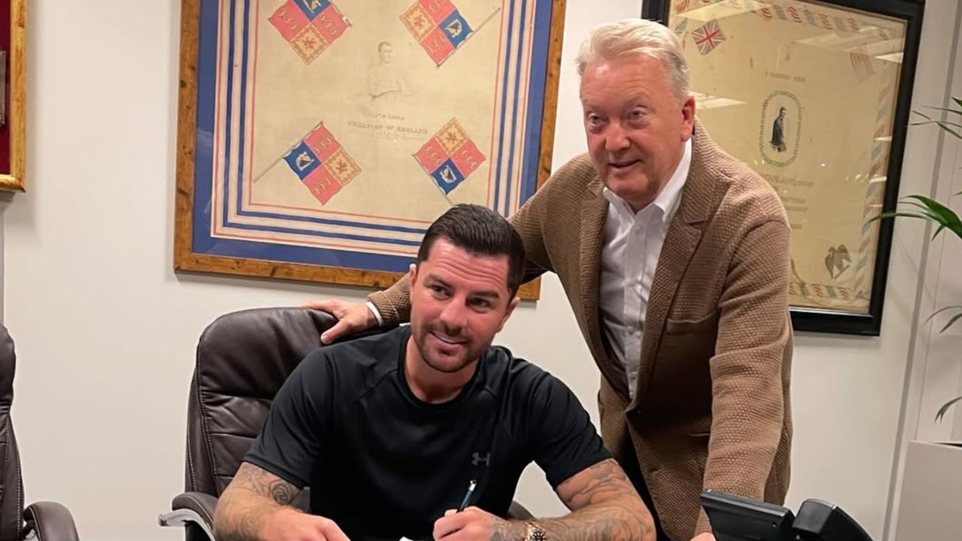 Mark Chamberlain y Fran Warren