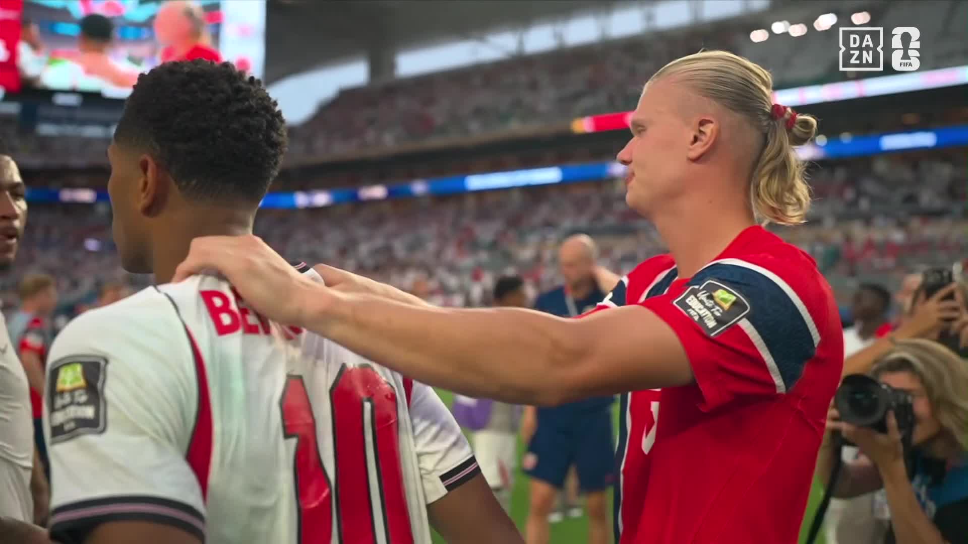 Qué pasó con Erling Haaland y por qué fue sustituido en el Noruega vs  Inglaterra de cuartos de final del Mundial 2026 | DAZN News ES