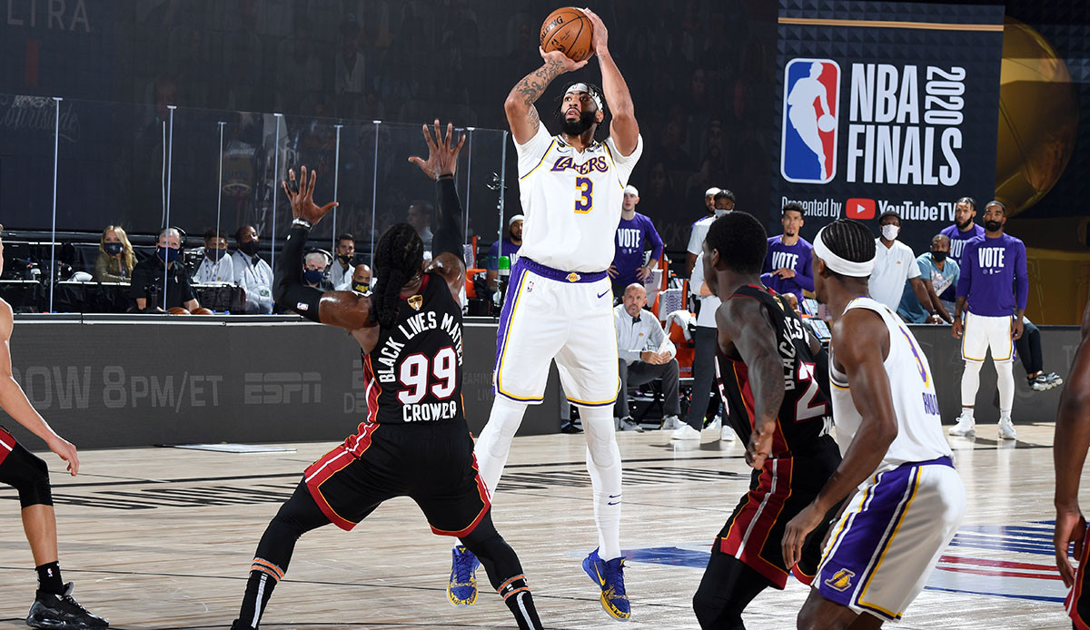 Anthony Davis in den NBA Finals
