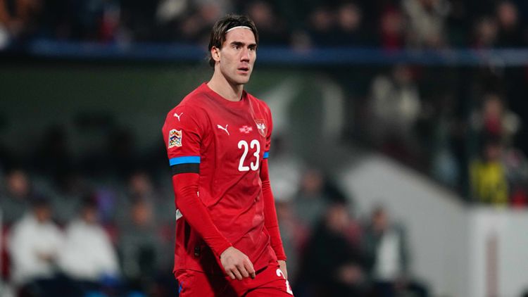 Dusan Vlahovic Serbien Nations League 18112024