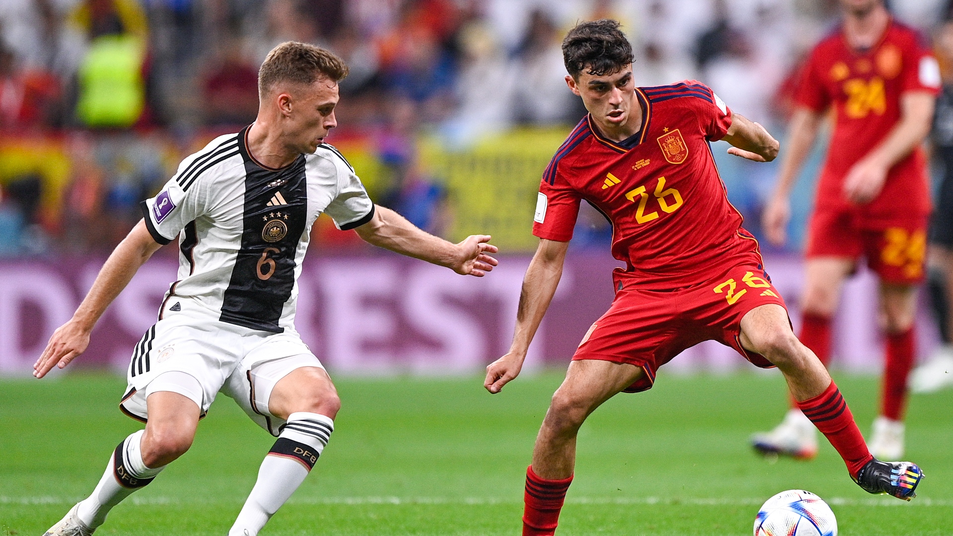Kimmich Pedri España Alemania World Cup Mundial 2022