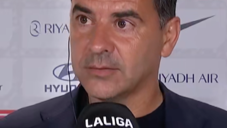 Míchel tras el partido ante el Atlético de Madrid