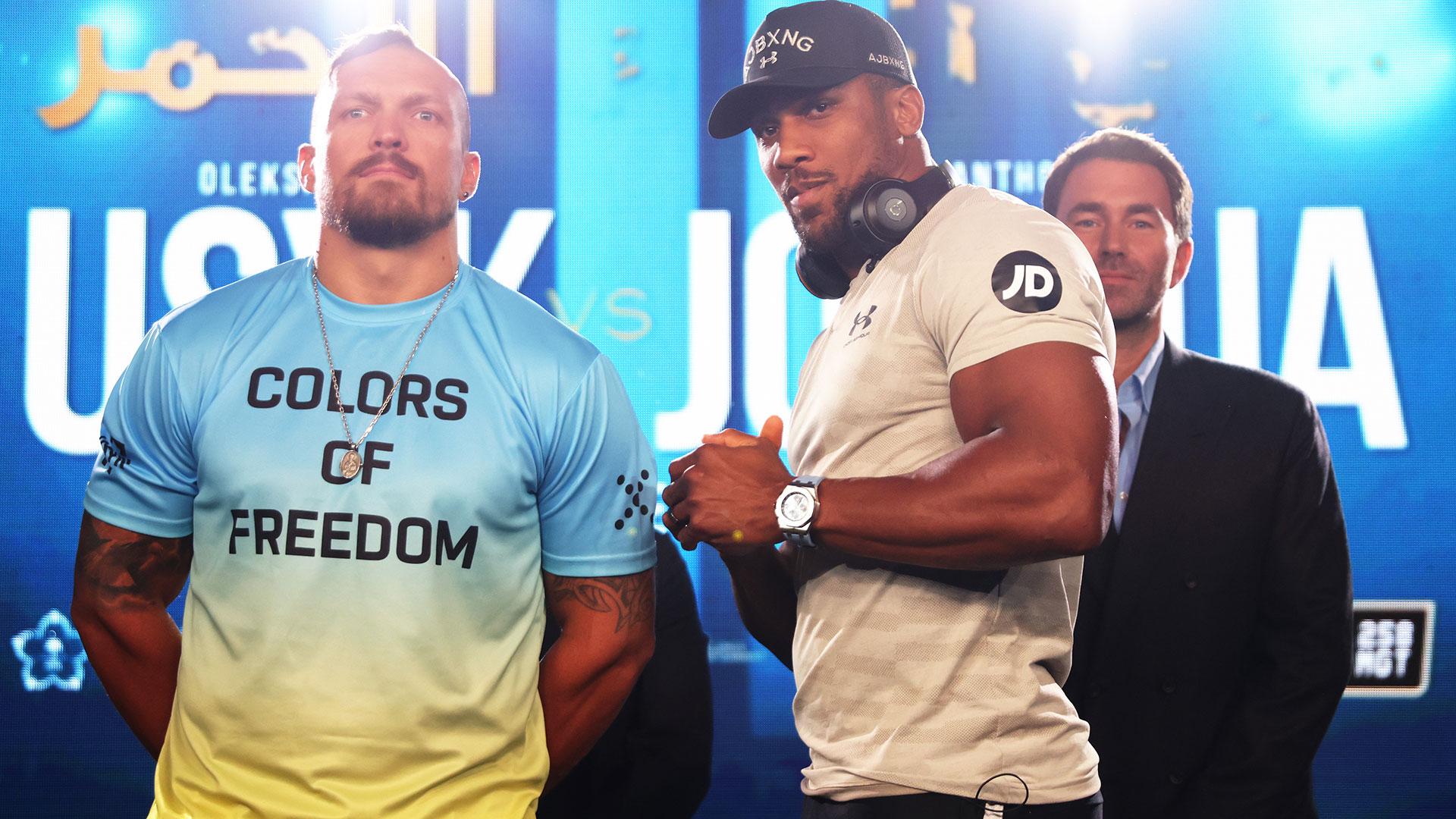 Anthony Joshua Oleksandr Usyk 2 Boxen Pressekonferenz 29062022