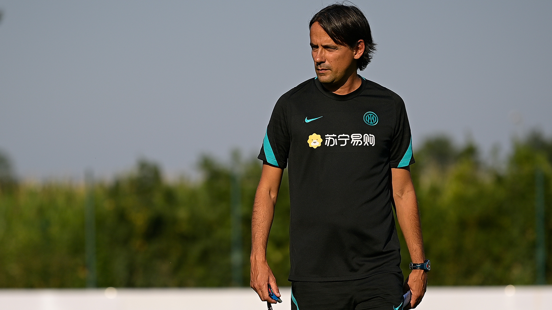 Simone Inzaghi, allenamento Inter, Serie A TIM 2021-2022
