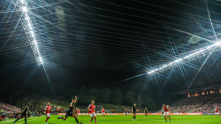 Estadio Municipal Braga, partita Europa League, DAZN News Italia