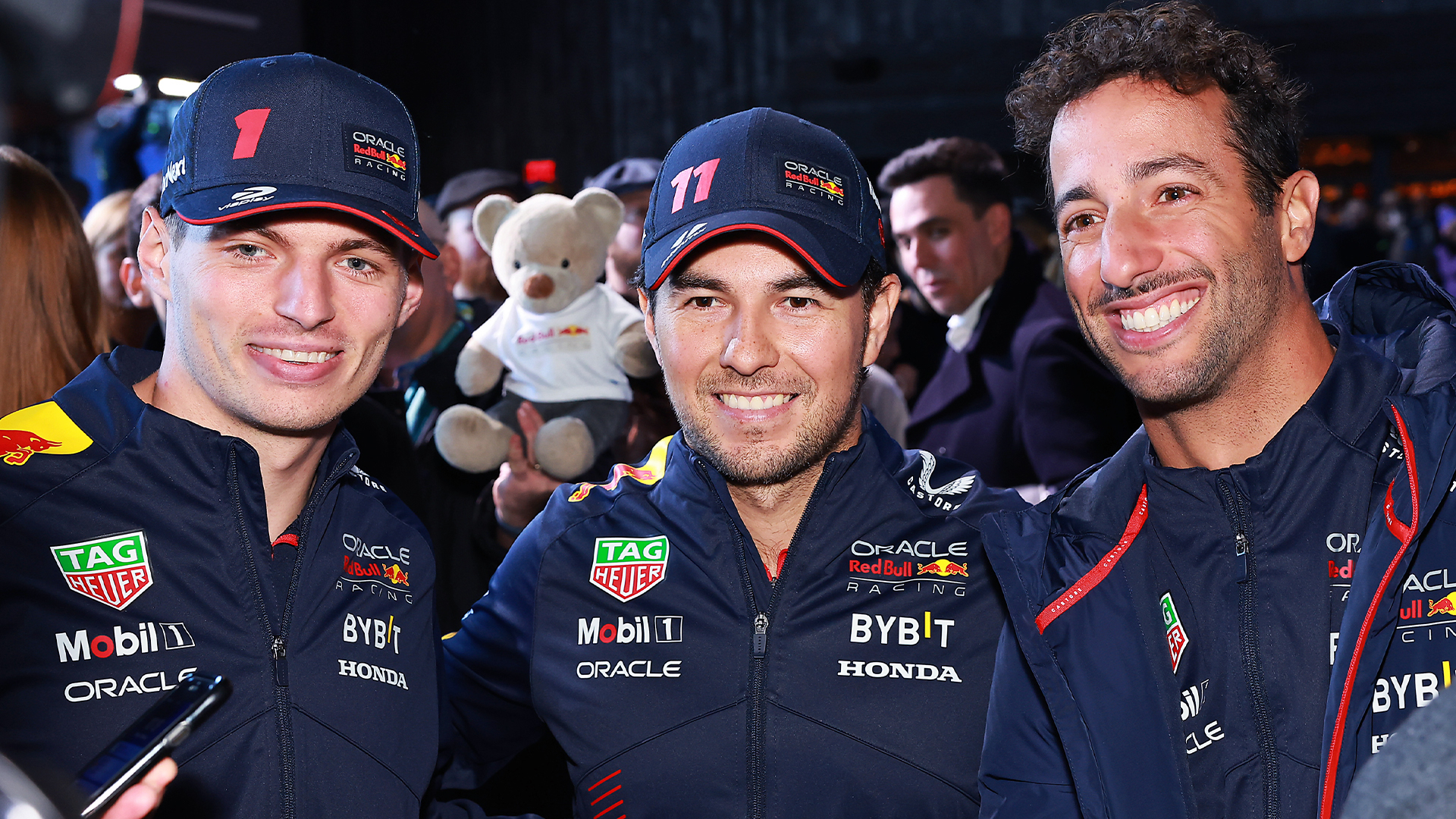Max Verstappen, Checo Pérez, Daniel Ricciardo, Red Bull, F1