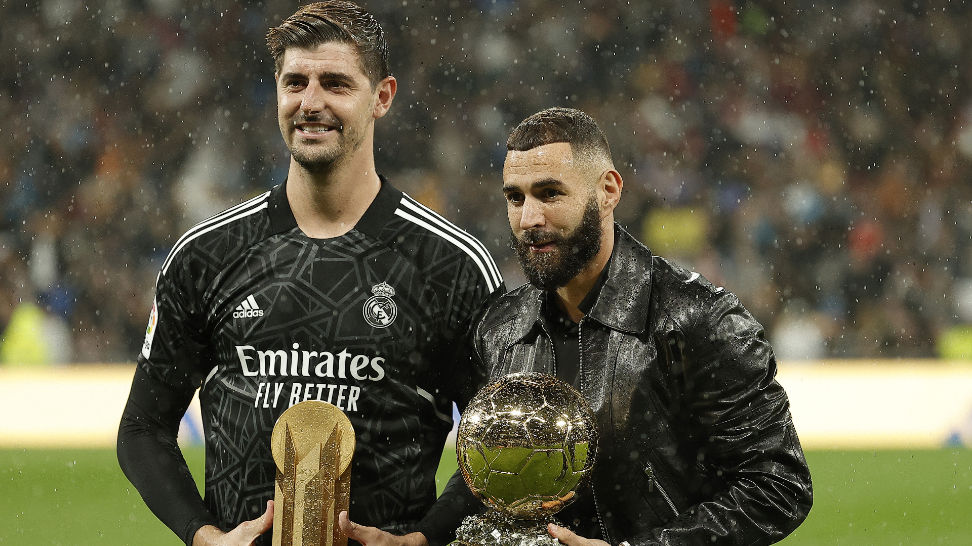 Thibaut Courtois, Karim Benzema, Real Madrid