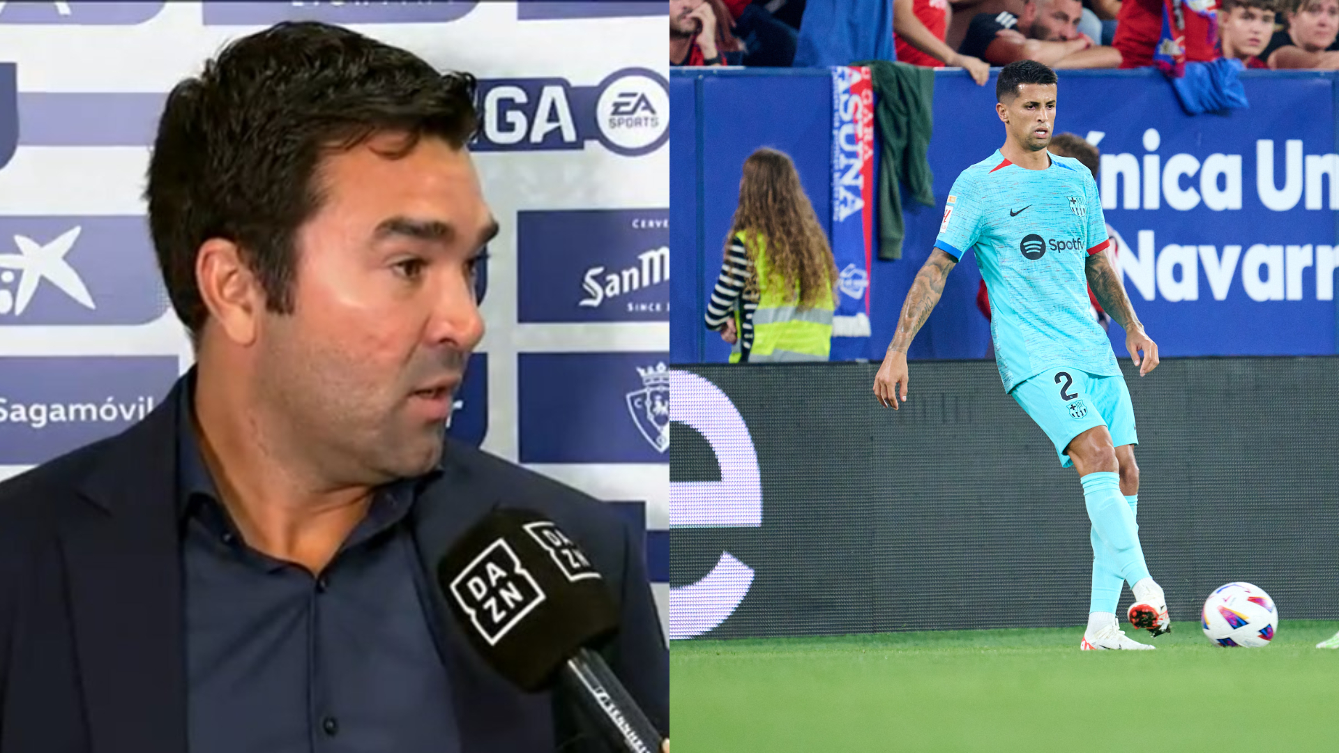 Deco, FC Barcelona, DAZN, Joao Cancelo