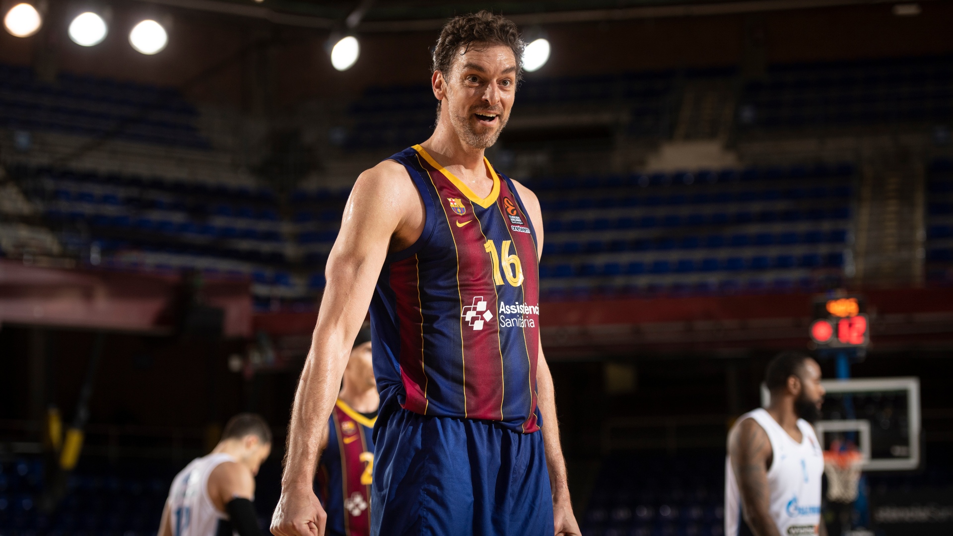 Pau Gasol Barcelona Zenit Euroleague 05042021