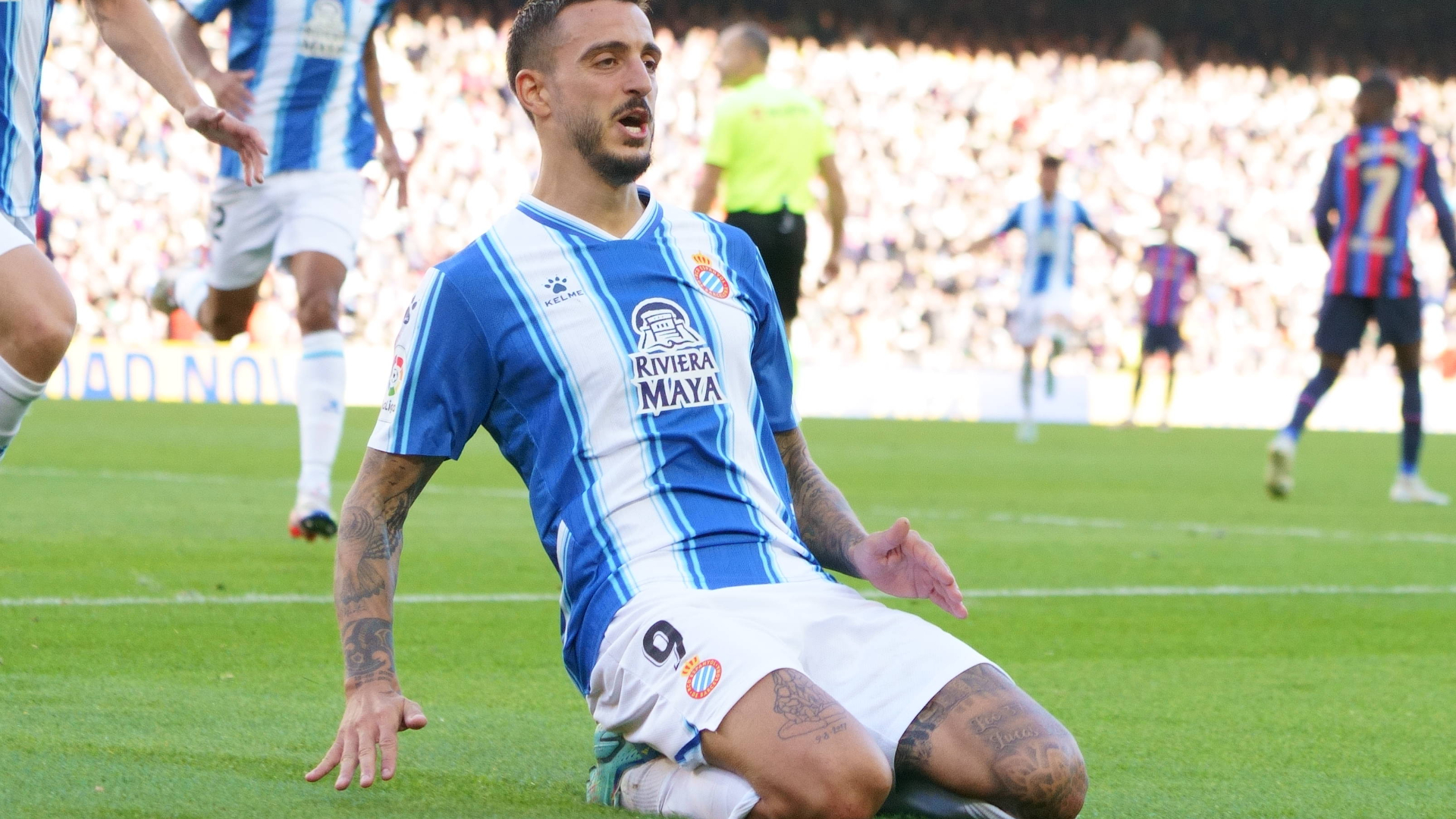 Joselu, Espanyol, Barcelona, LaLiga