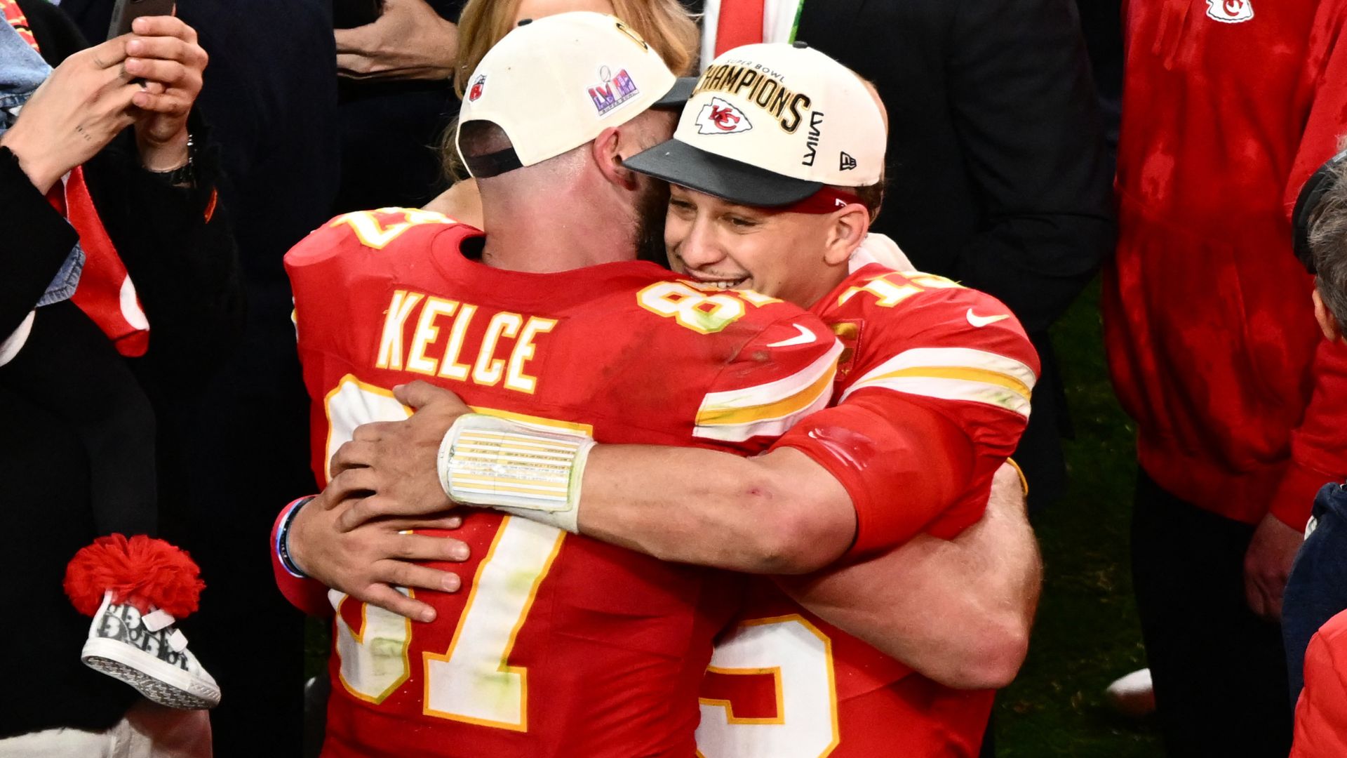 Patrick Mahomes Travis Kelce