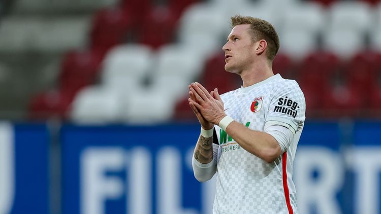 FC Augsburg Andre Hahn Bundesliga 04122021