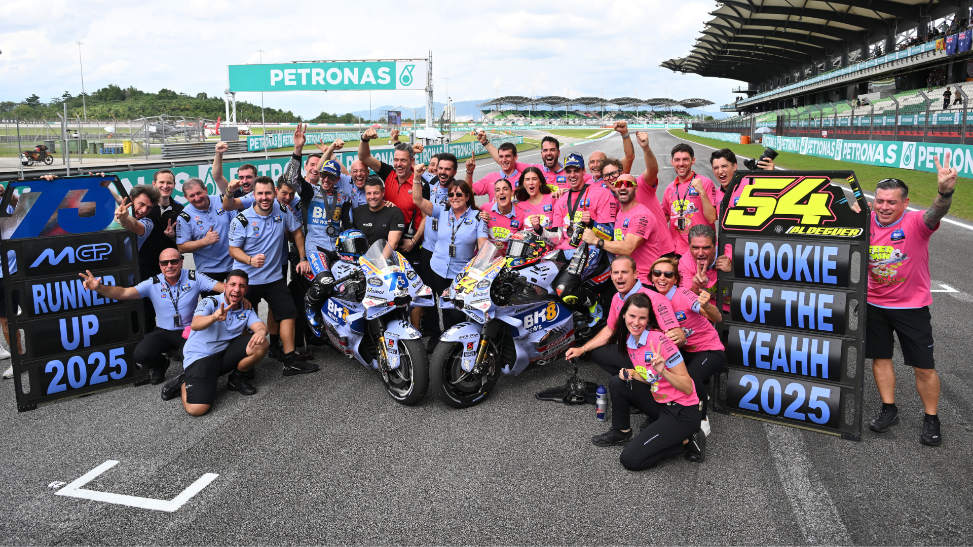 Álex Márquez, MotoGP 2025, Fermín Aldeguer