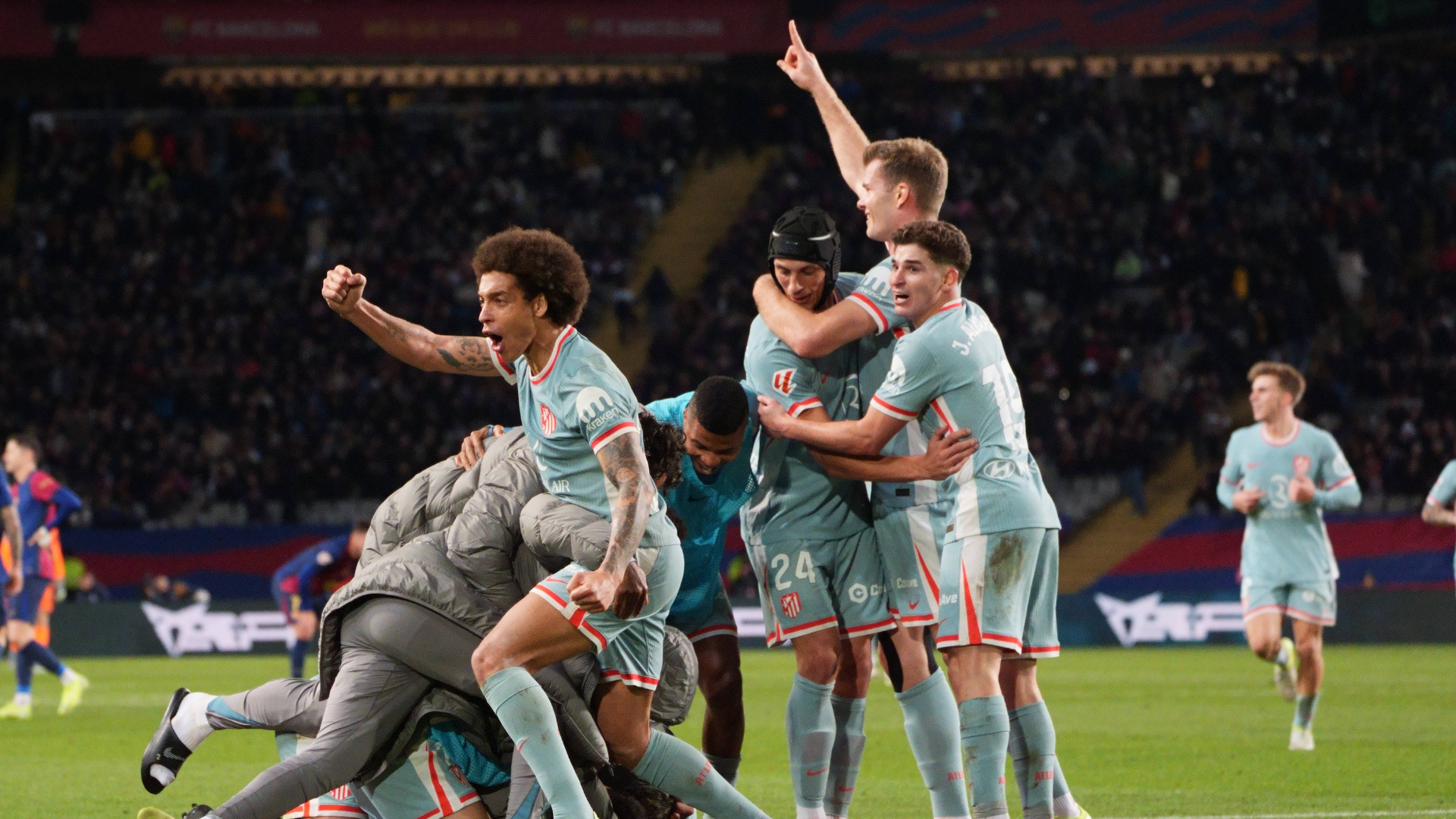 Atlético de Madrid vs FC Barcelona, Sorloth, LALIGA EA SPORTS 2024/2025