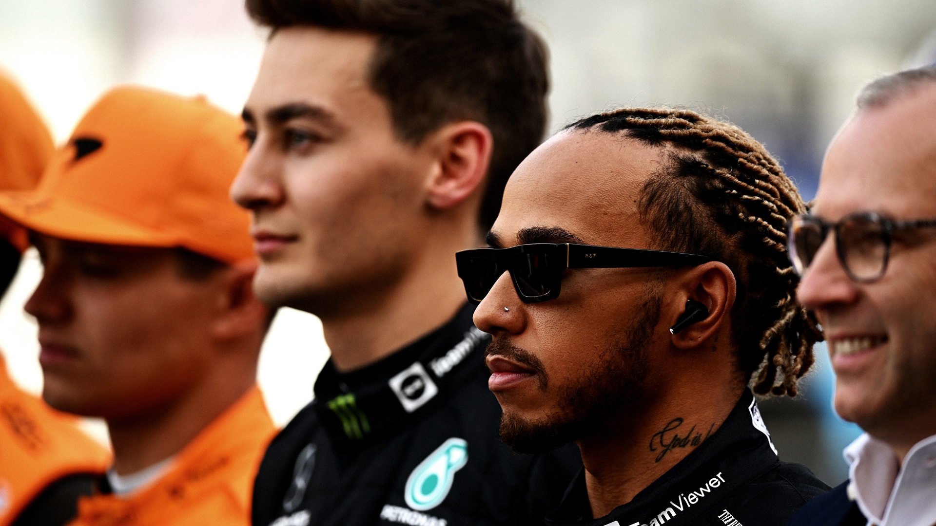 2022-04-01 Russell Hamilton Mercedes F1 Formula 1