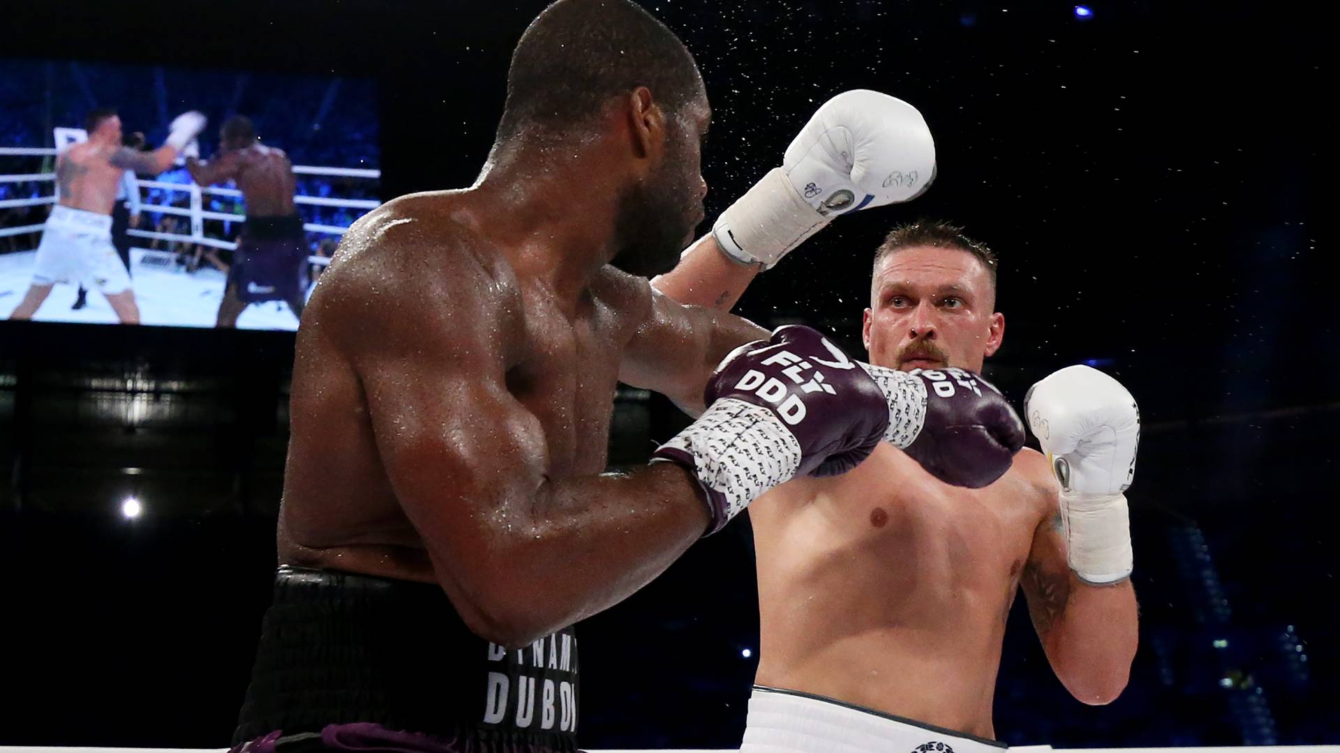 Oleksandr Usyk and Daniel Dubois
