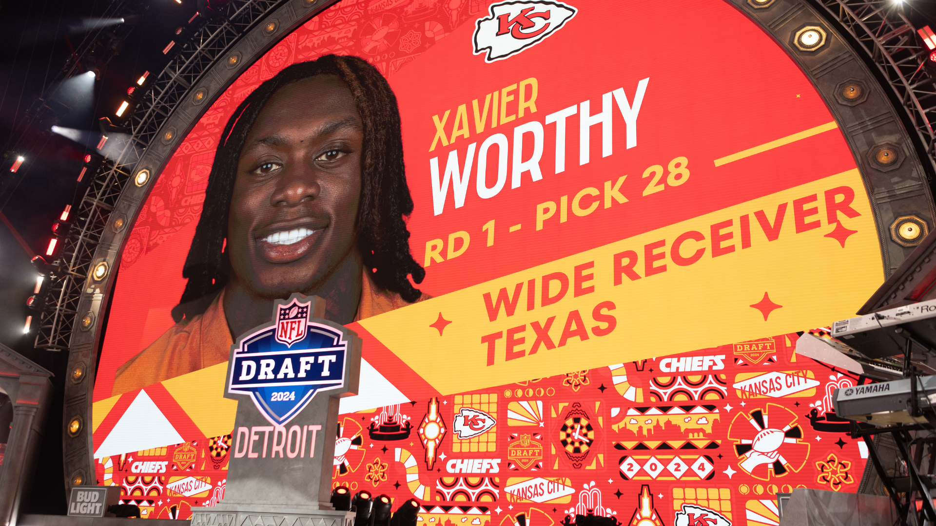 Xavier Worthy Kansas Draft