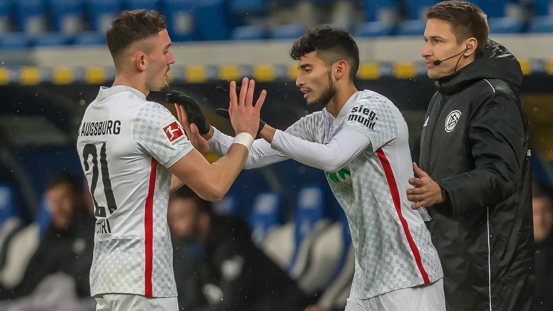 FC Augsburg Ricardo Pepi Andi Zeqiri Bundesliga 08012022