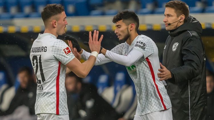 FC Augsburg Ricardo Pepi Andi Zeqiri Bundesliga 08012022