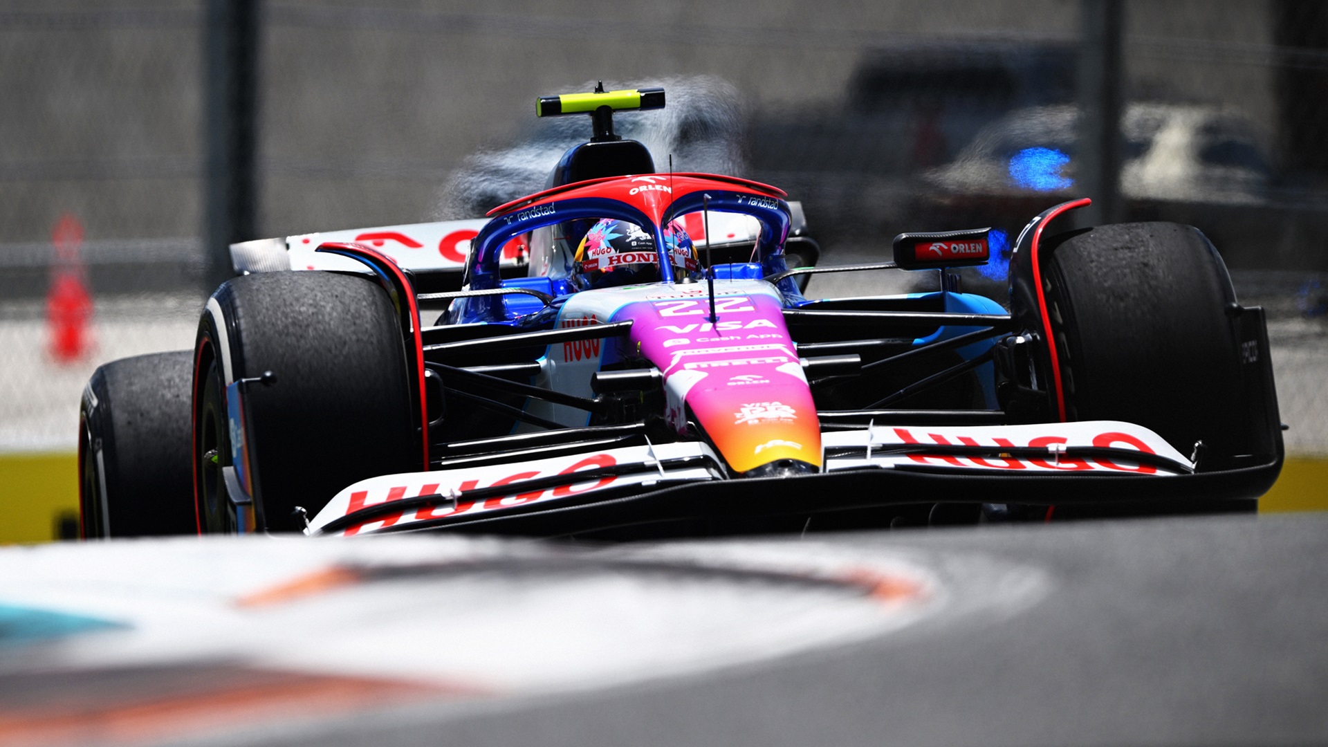 角田裕毅が『F1』公式マイアミGPパワーランキングで2番手の高