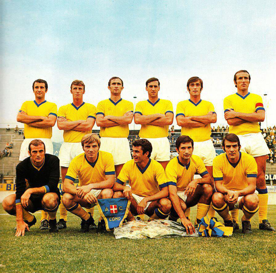 La formazione dell'Hellas Verona nella stagione 1969/70