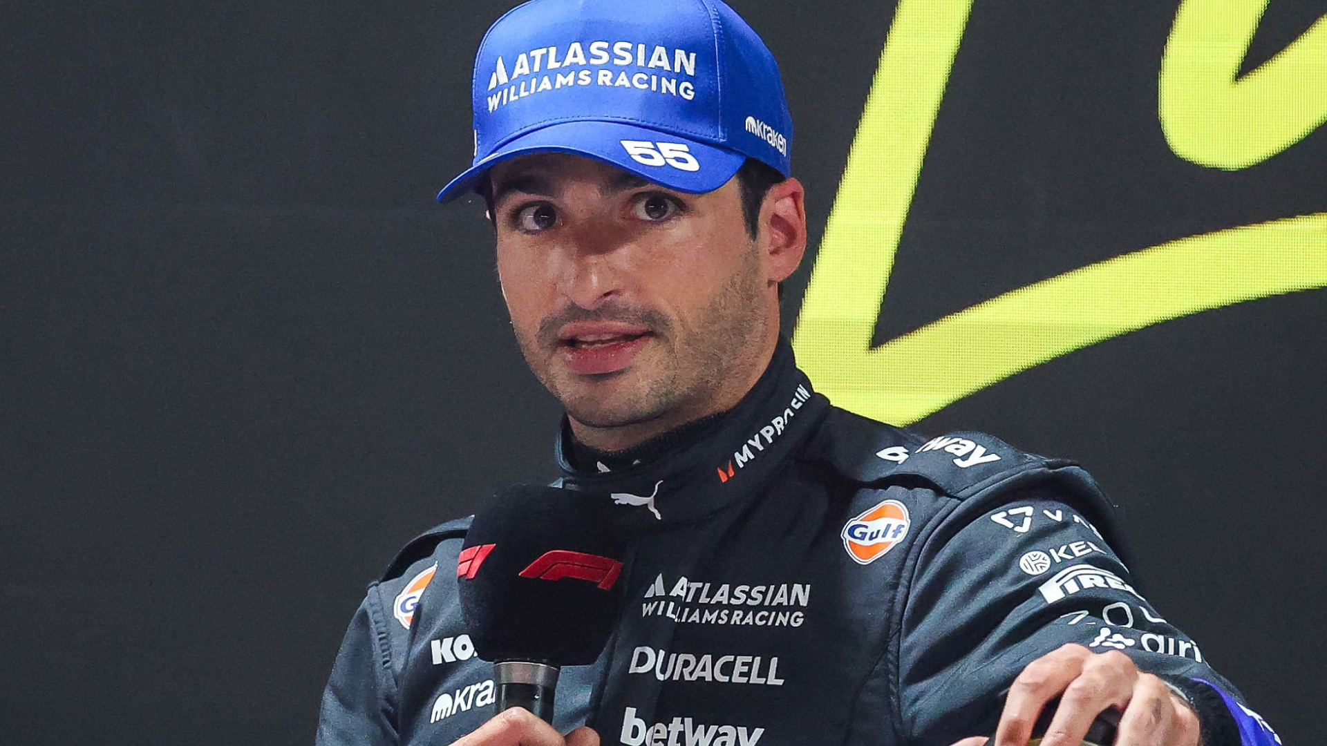 Carlos Sainz Williams Las Vegas 2025