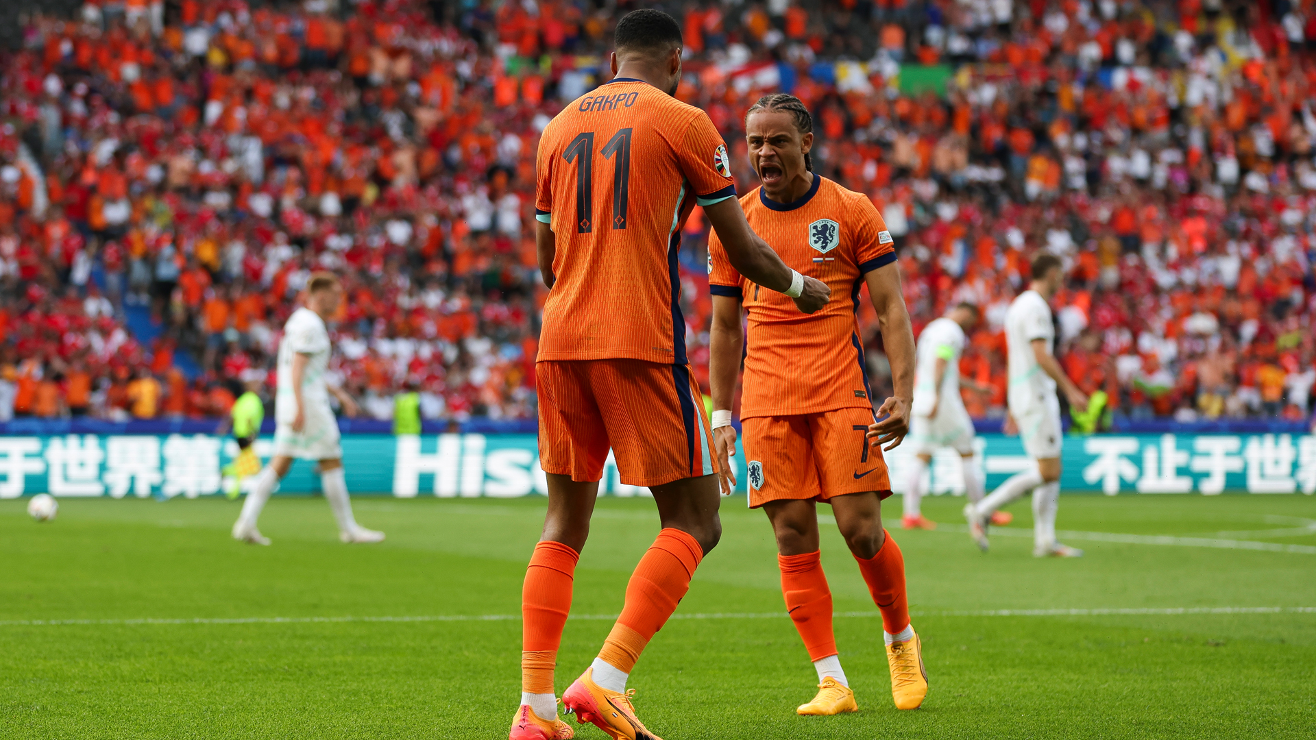 Gakpo Simons Niederlande Netherlands EURO 2024 25062024