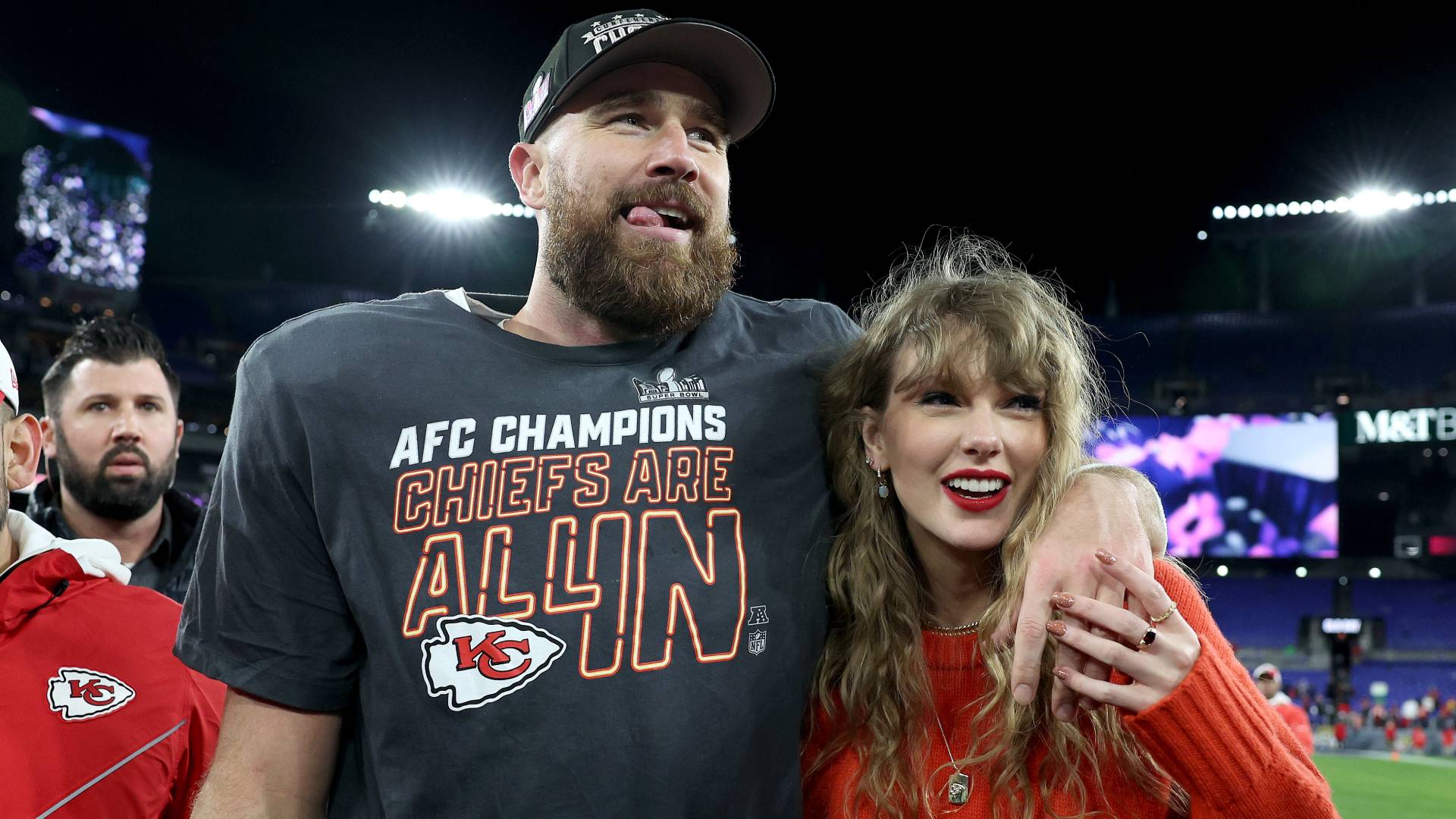 Travis Kelce and Taylor Swift_Jan2024