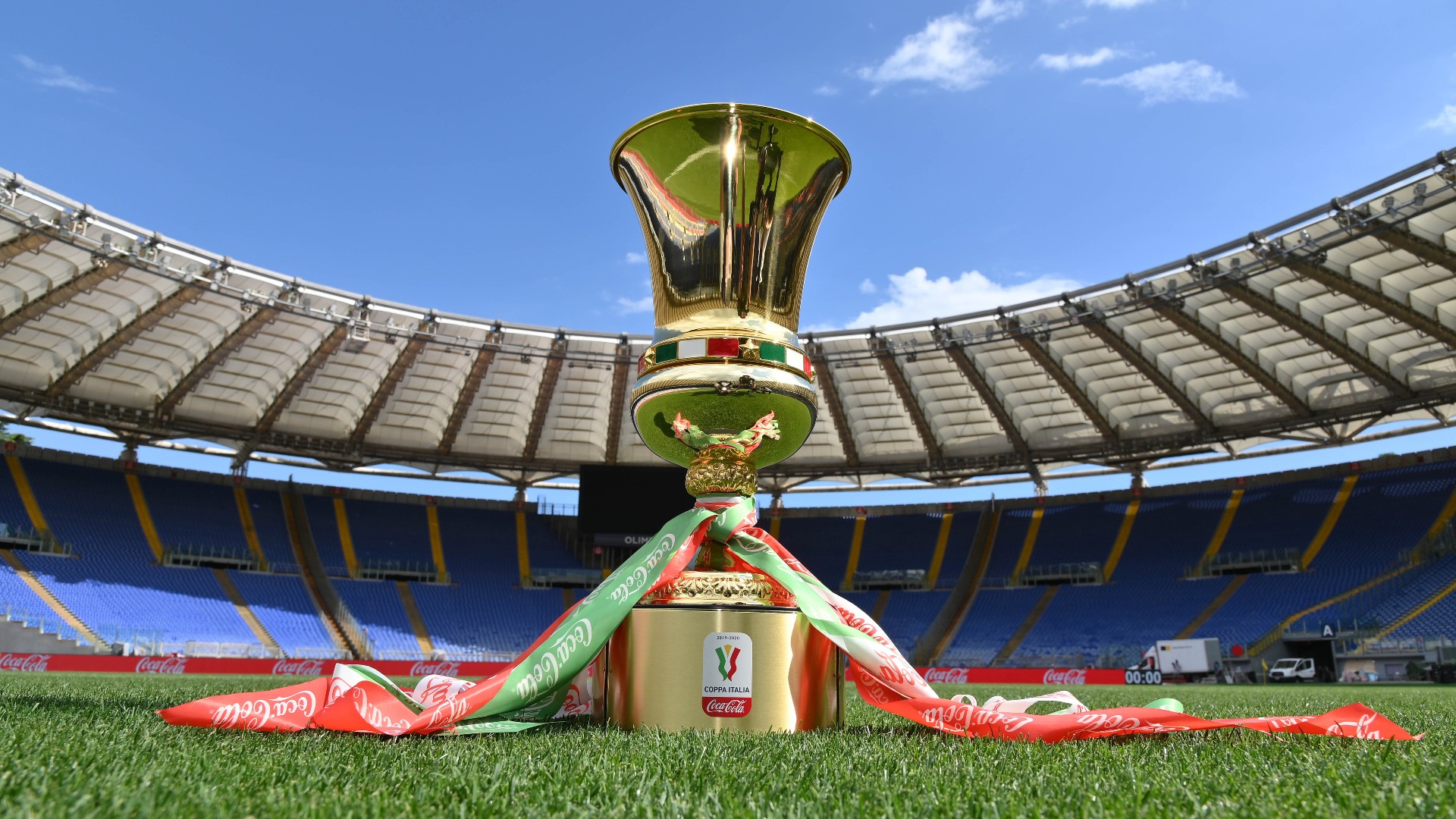 Il trofeo della Coppa Italia