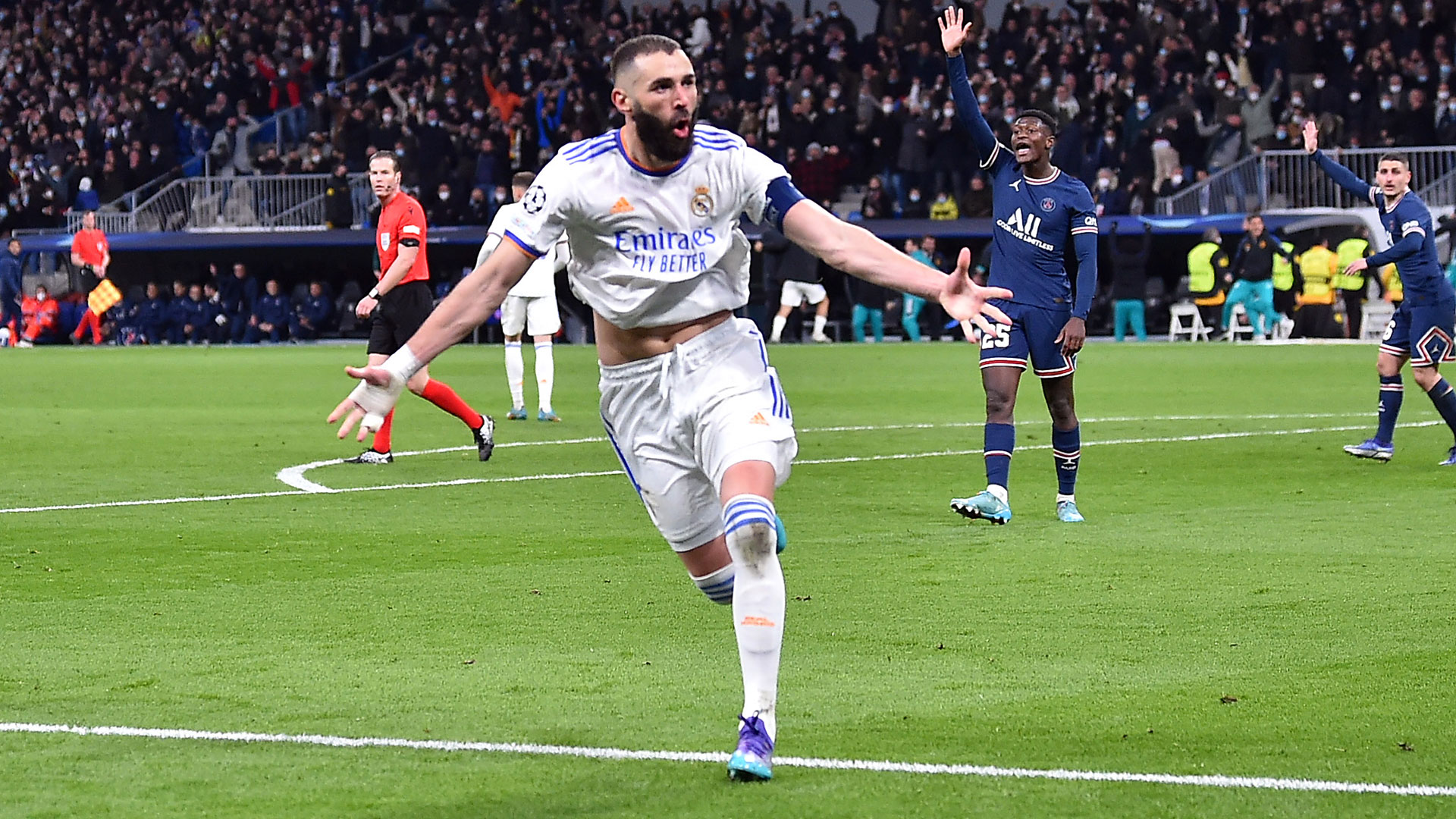 Karim Benzema Real Madrid PSG Paris Saint-Germain Champions League 09032022