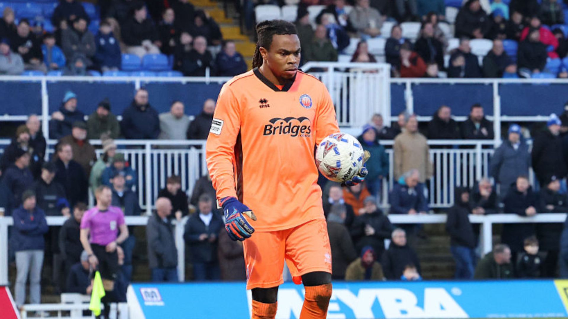 Aldershot Town goalkeeper