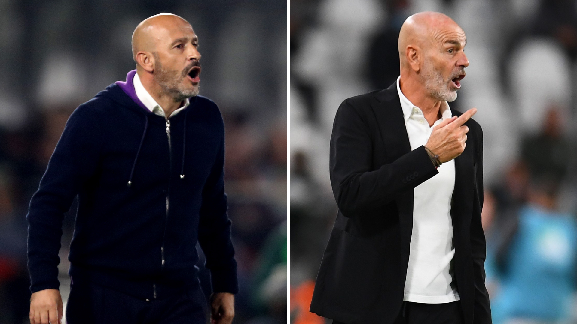 Italiano vs Pioli, Fiorentina-Milan