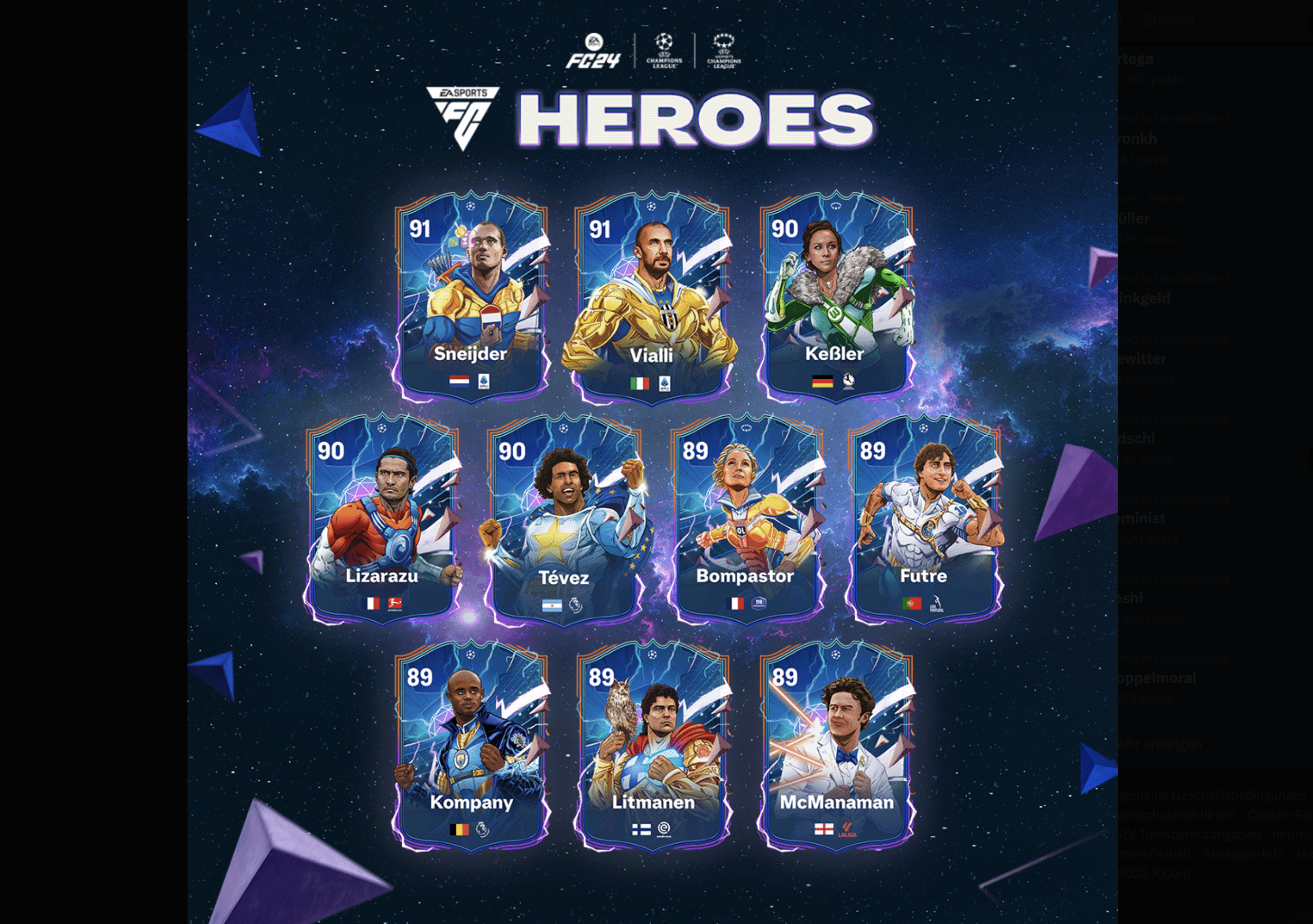 EA Sports FC 24 FUT Heros 15082023