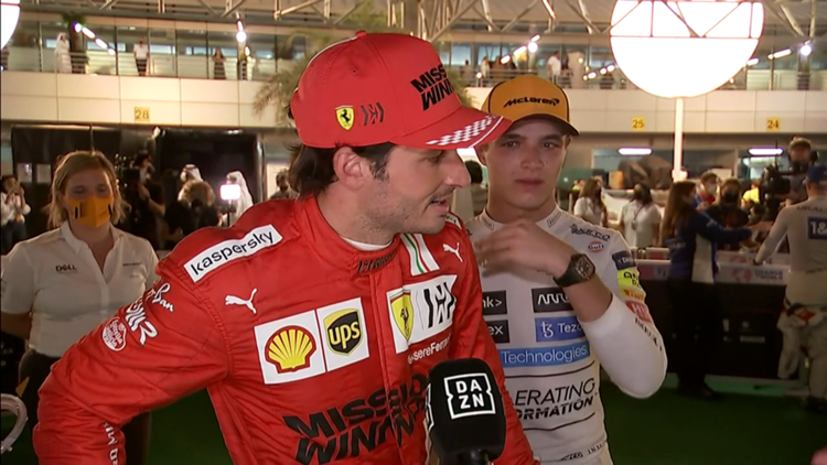 Carlos Sainz, Lando Norris, GP Qatar