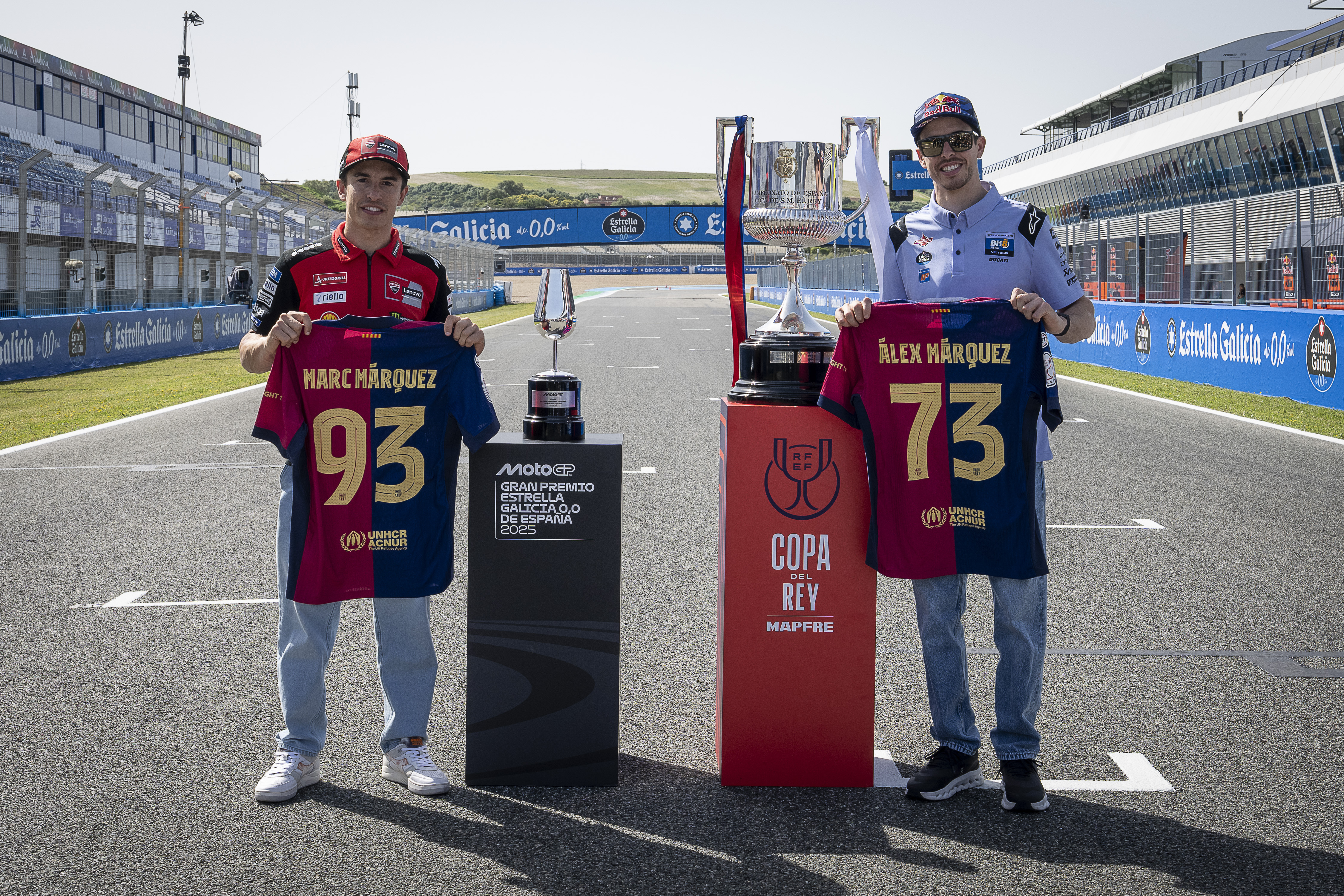 Marc Márquez, Marc Márquez, FC Barcelona, Copa del Rey