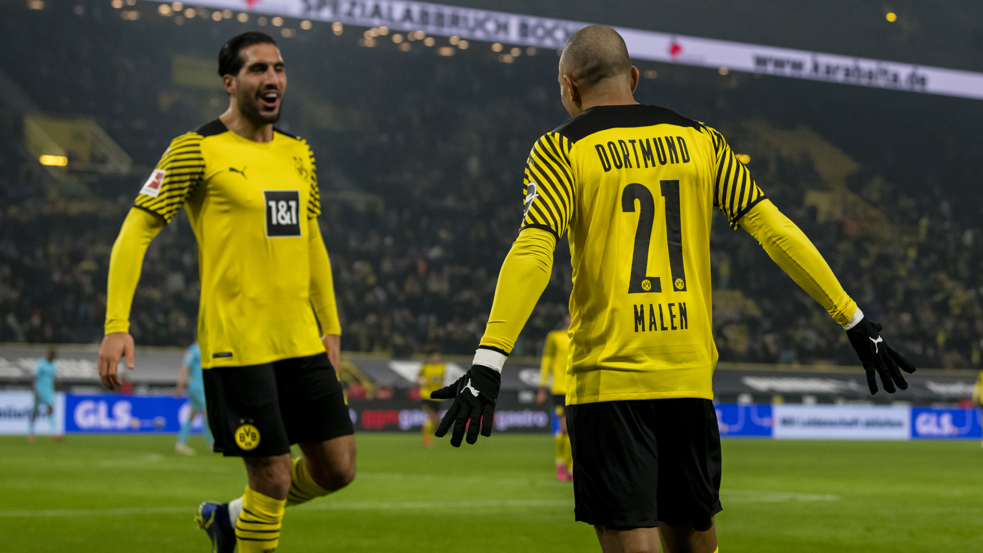 Donyell Malen Emre Can Borussia Dortmund BVB Bundesliga 15122021