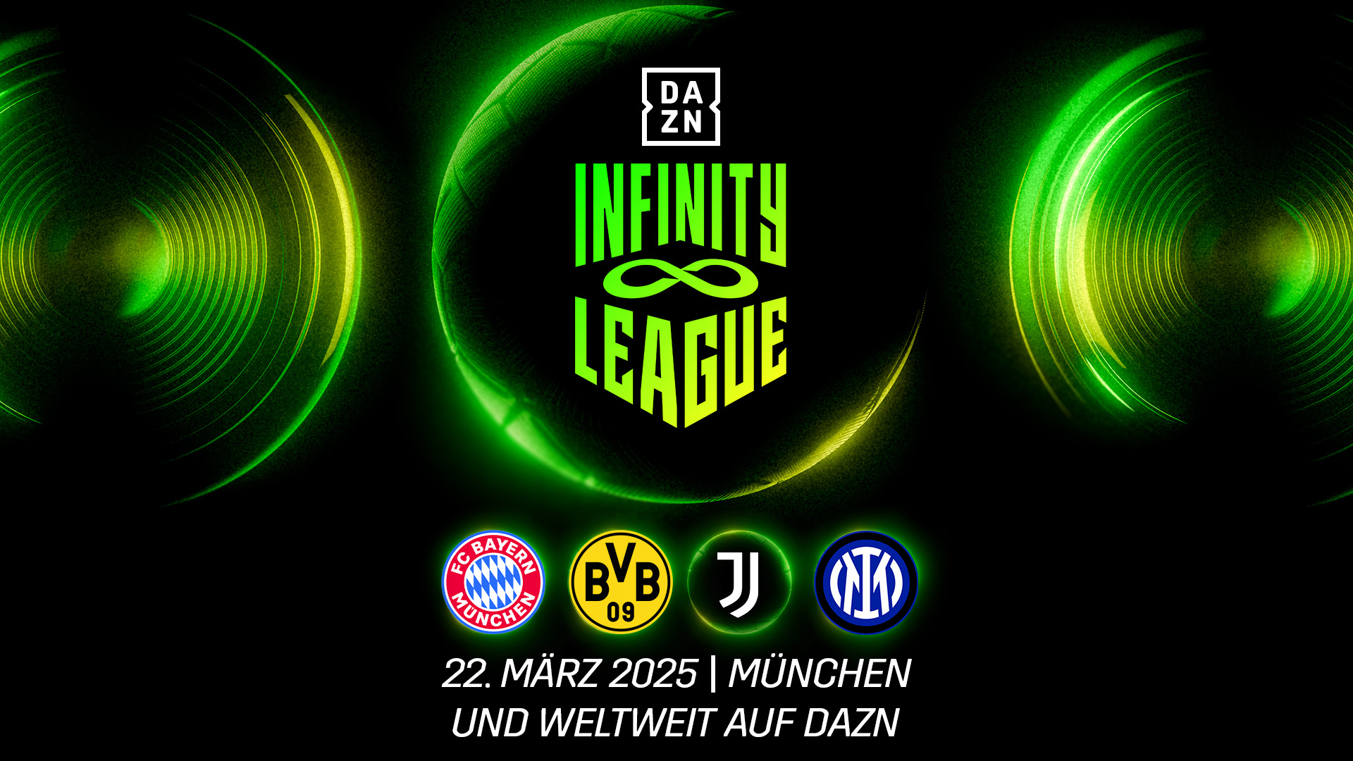 Infinity League 2025 Clubs Header
