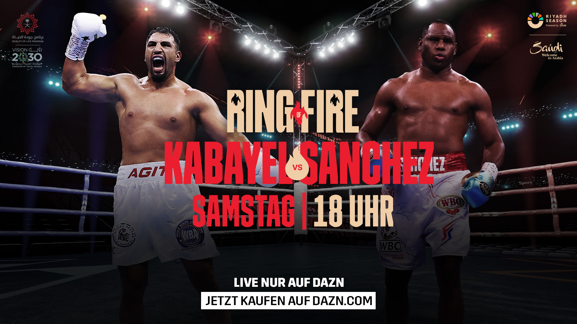 Agit Kabayel Frank Sanchez Ring of Fire 2024