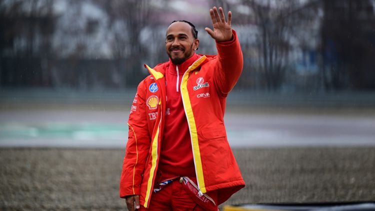 2025-01-23 Hamilton Lewis Ferrari F1 Formula 1