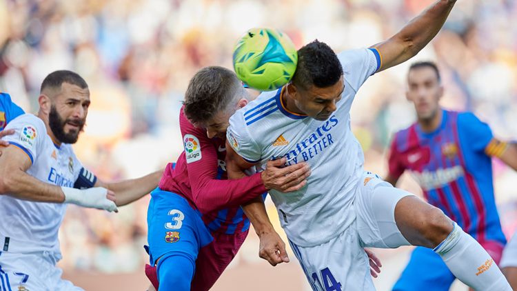 El Clasico Real Madrid FC Barcelona La Liga Casemiro