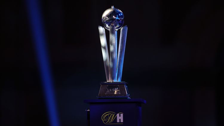 Sidwell Trophy Sid Waddell Darts WM 2022 Pokal Trophäe Sieger Gewinner 03012021